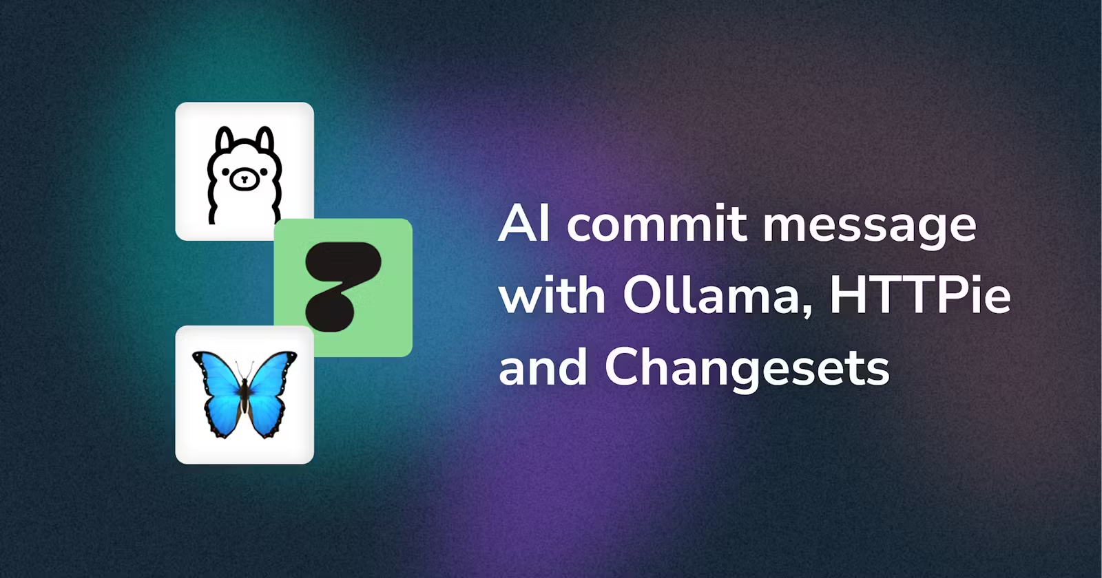 Use Ollama to generate commit messages from Changesets 🦋 - featured image